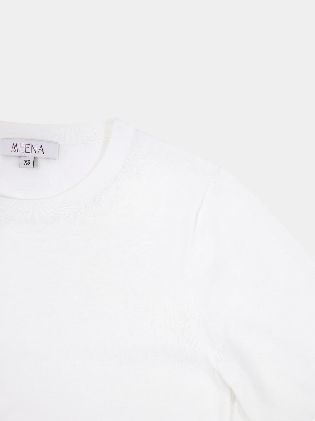 High Cuff Crew Sweater-Ivory